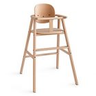 Chaise haute évolutive en bois Growing Green