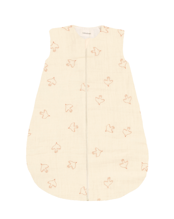 Gigoteuse mi saison fluffy Brown Hoshi Birds